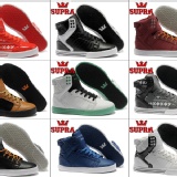 Supra 滑板鞋 SUPRA SKYTOP 518 新款 皇冠 板鞋 潮流男鞋 高筒 多色任選 特價：$1350