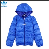 Adidas 羽絨服 J Enry D BMR Jacket W65626 灰鴨絨 夾克 連帽外套