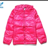 Adidas 羽絨服 J Enry D BMR Jacket W65627 灰鴨絨 夾克 連帽外套