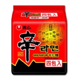 【農心】辛拉麵(4入組) 特價：$108