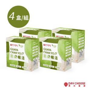 【Day Choose果日優選】 機能益生菌果乾-芭樂暢活4盒