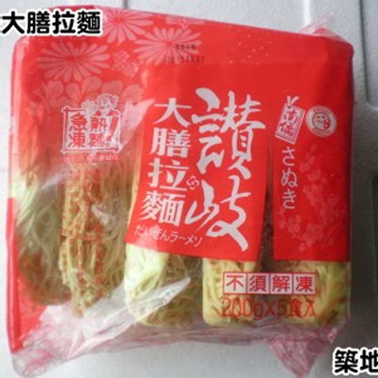 讚歧 大膳拉麵200g(5片入) (限量2包)