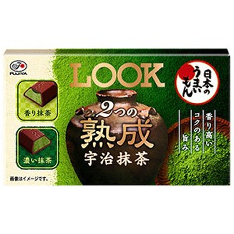 不二家LOOK熟成宇治抹茶巧克力