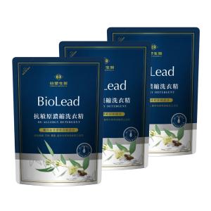 免運!《台塑生醫》BioLead抗敏原濃縮洗衣精補充包 1.8kg/包 (6包，每包131.8元)