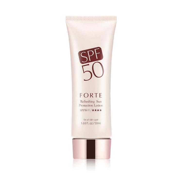 【FORTE】超輕透水感防曬凝乳50ml SPF50+/ ★★★★